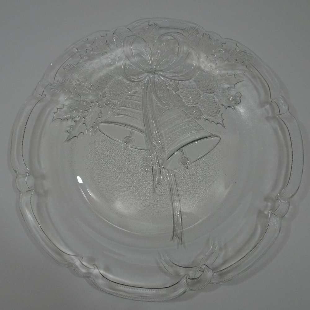 Mikasa Holiday Christmas Bells 15" Serving Platter